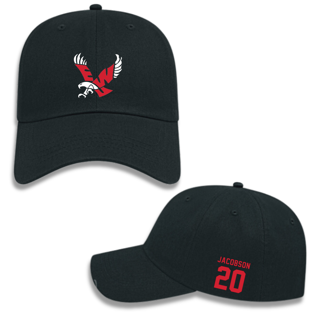 Eastern Washington University Football Black Hat - #20 Tyson Jacobson