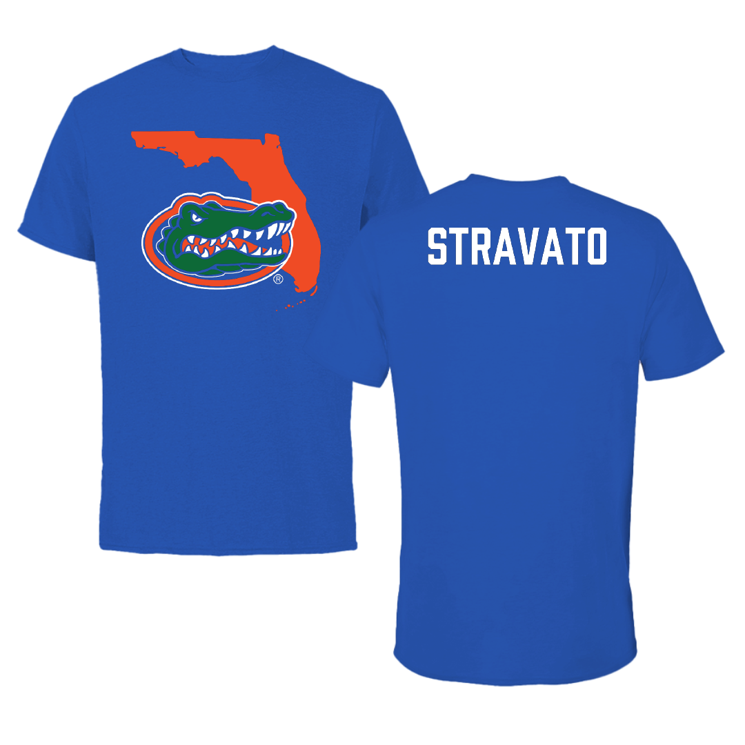 University of Florida TF and XC Blue State Tee - Joey Stravato