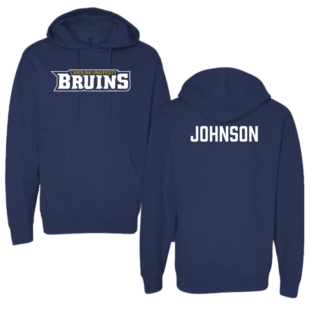 Carolina University Baseball Navy Hoodie - Patrick Johnson