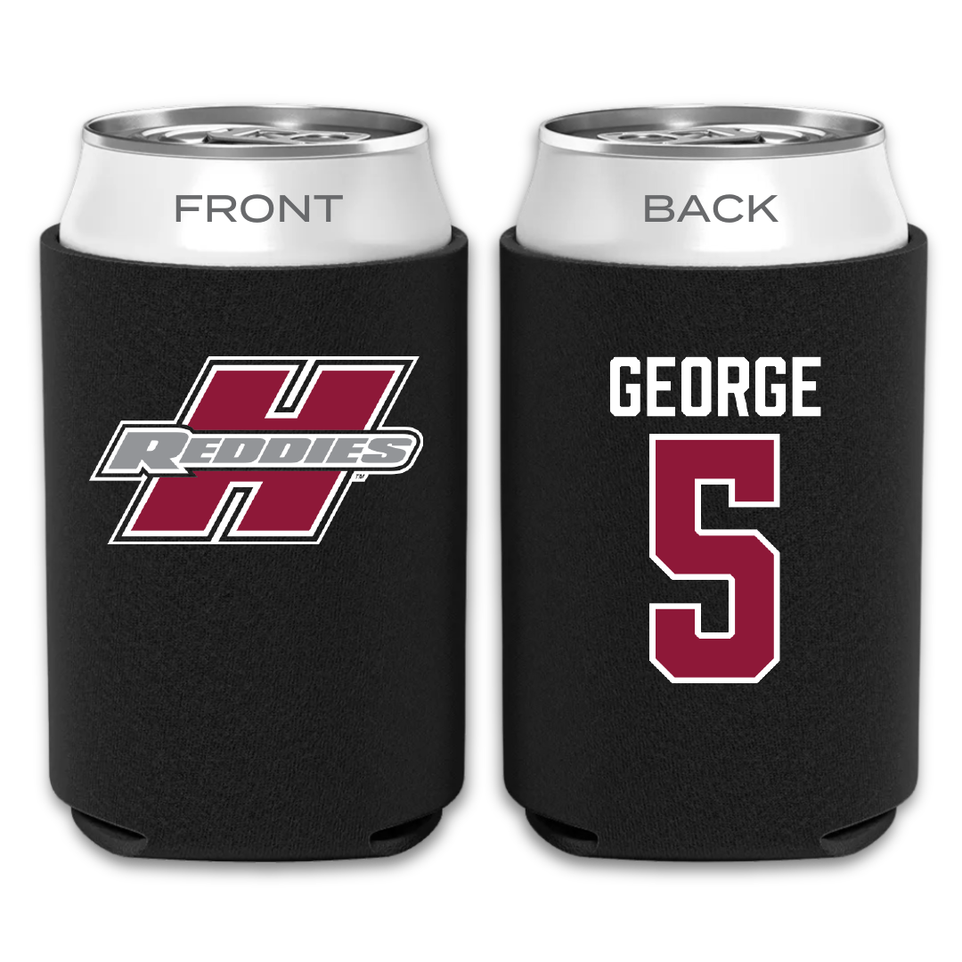 Henderson State University Football Black Can Cooler - #5 Elijah George