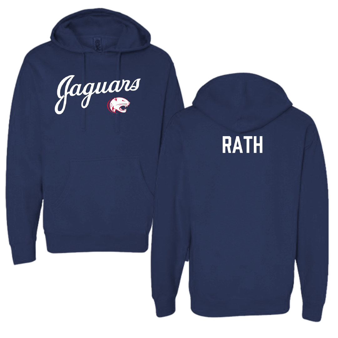 University of South Alabama Tennis Navy General Hoodie - Ava Rath