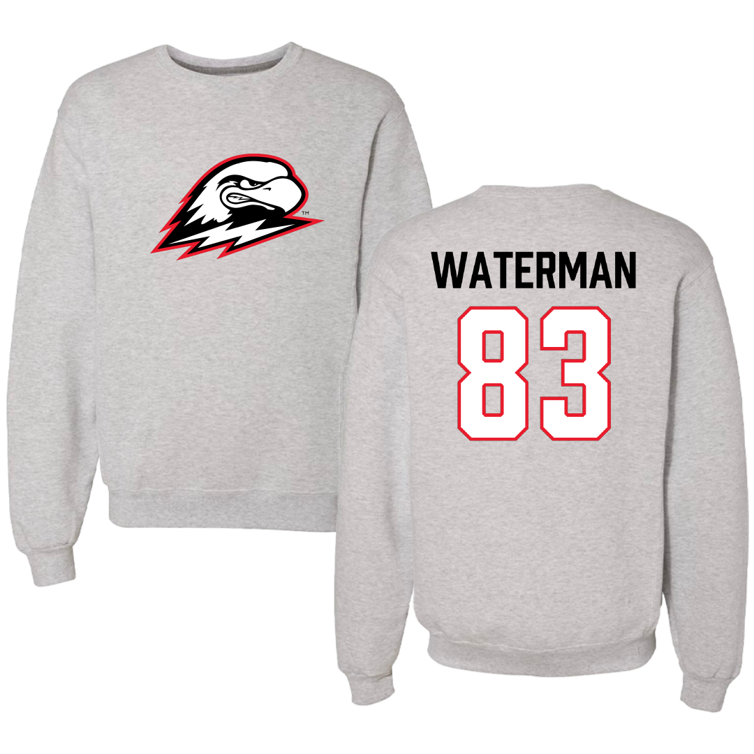 Southern Utah University Football Gray Crewneck - #83 Bryson Waterman
