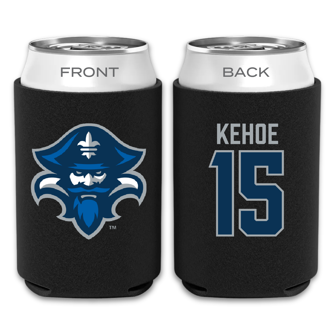 University of New Orleans Volleyball Black Can Cooler - #15 Molly Kehoe