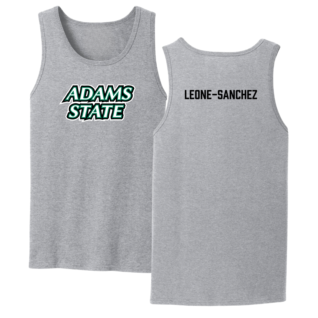 Adams State University Volleyball Sport Gray Tank Top - Sierra Leone-Sanchez