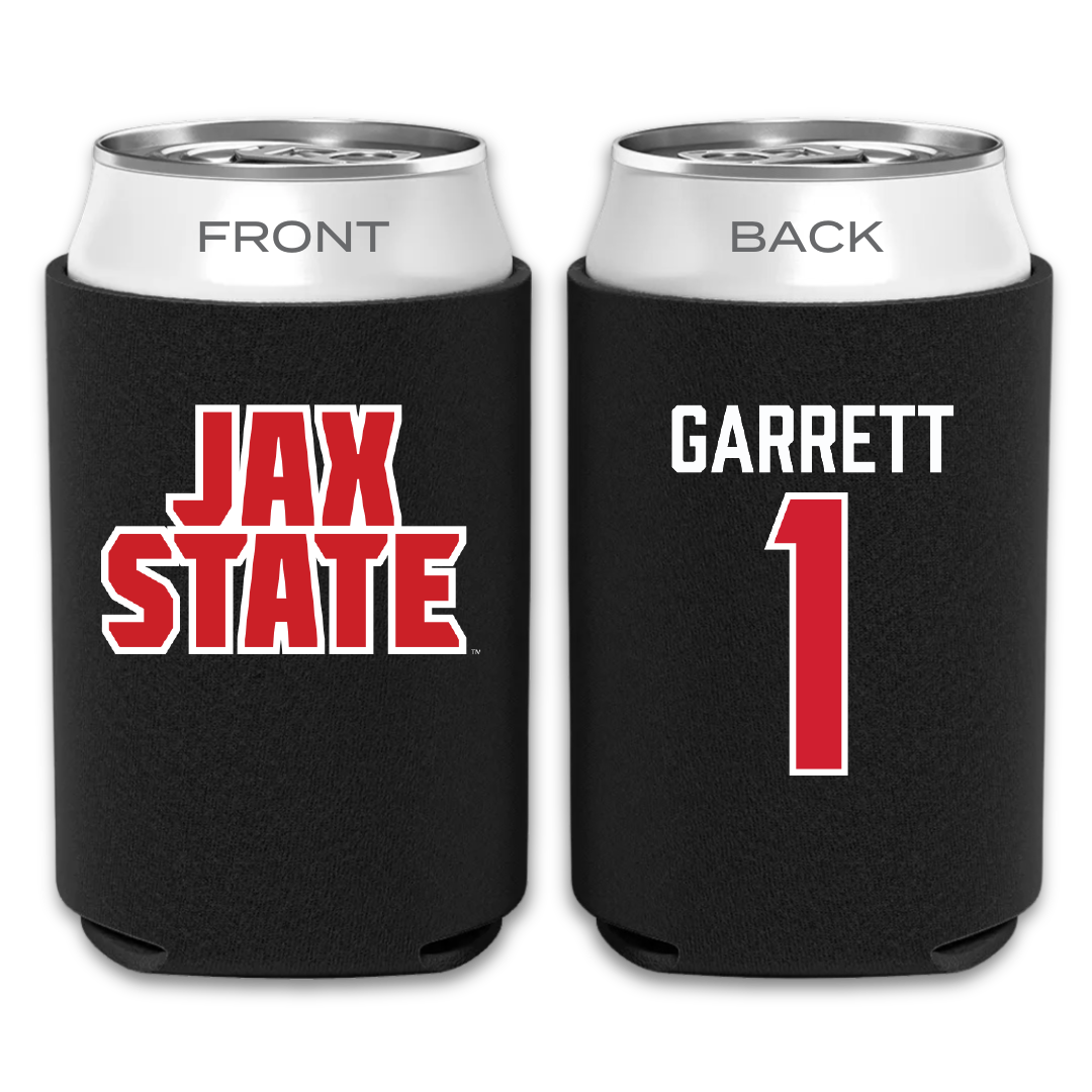 Jacksonville State University Volleyball Black Can Cooler - #1 Ellie Garrett