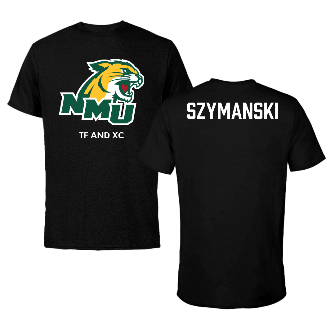 Northern Michigan University TF and XC Black Tee - Madi Szymanski