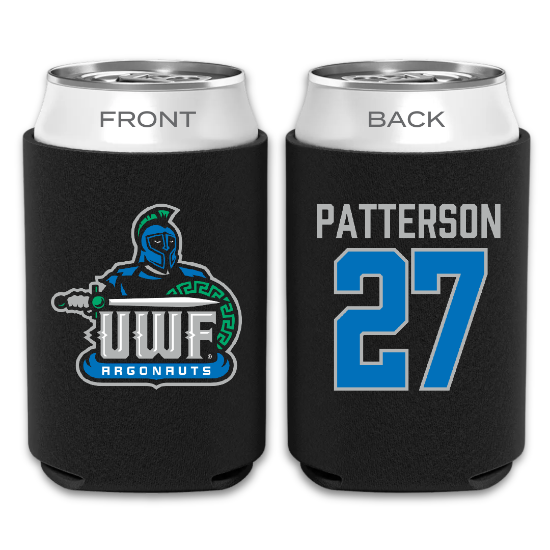 University of West Florida Football Black Can Cooler - #27 Tyler Patterson