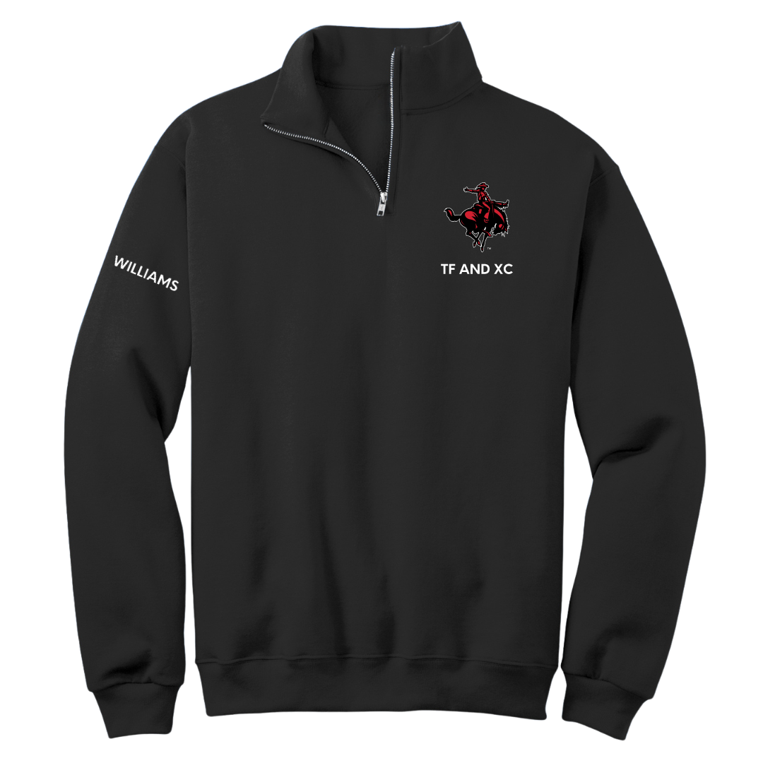 Northwestern Oklahoma State University TF and XC Black Quarter-Zip - Caleb Williams