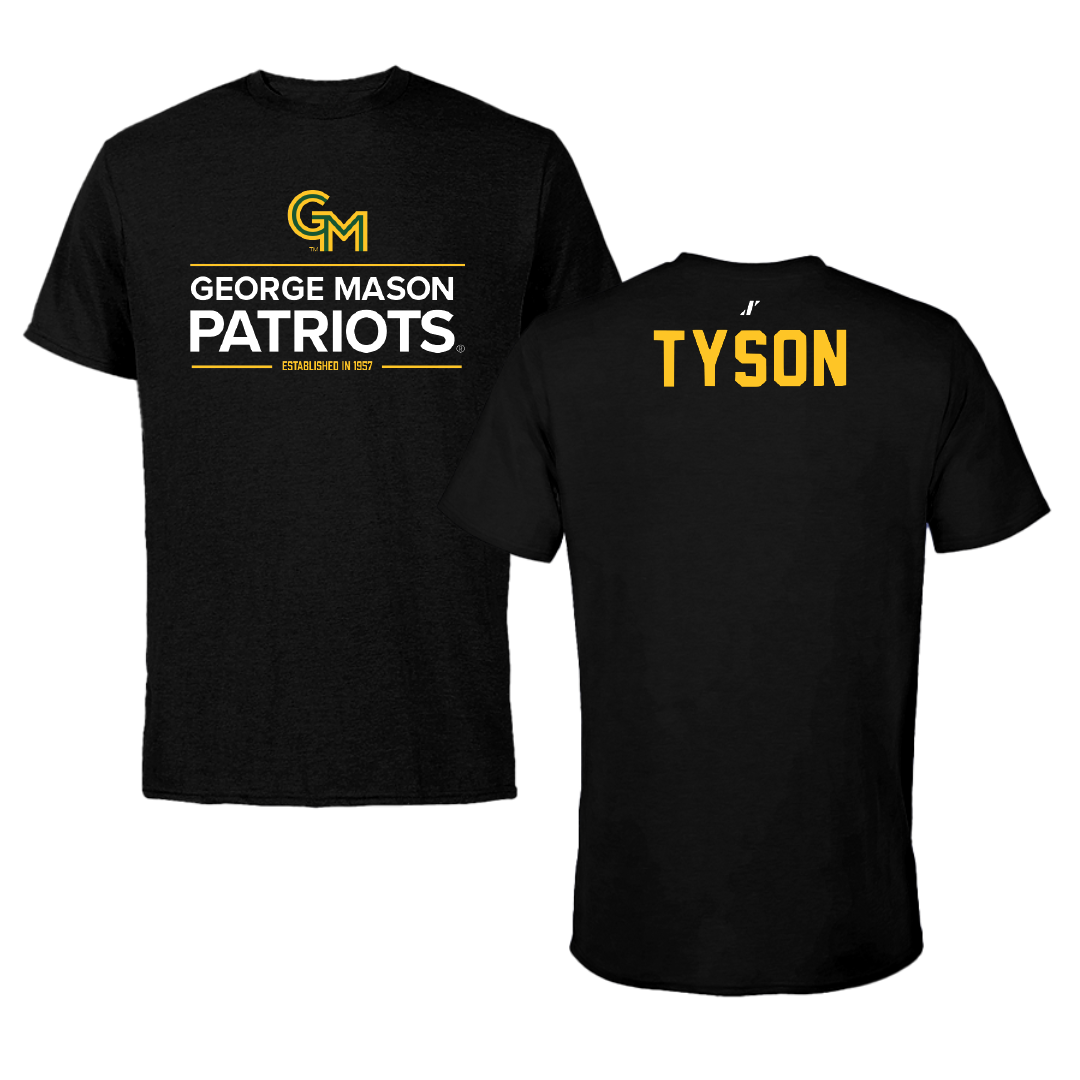 George Mason University TF and XC Black General Performance Tee - Kailynn Tyson