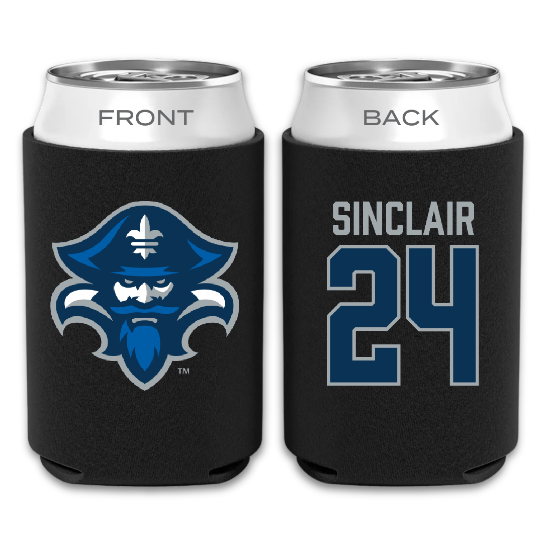 University of New Orleans Basketball Black Can Cooler - #24 Cole Sinclair