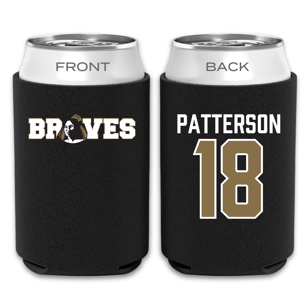 University of North Carolina at Pembroke Volleyball Black Can Cooler - #18 Tyler Patterson