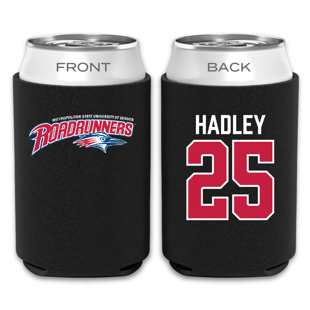 Metropolitan State University of Denver Basketball Black Can Cooler - #25 Blake Hadley