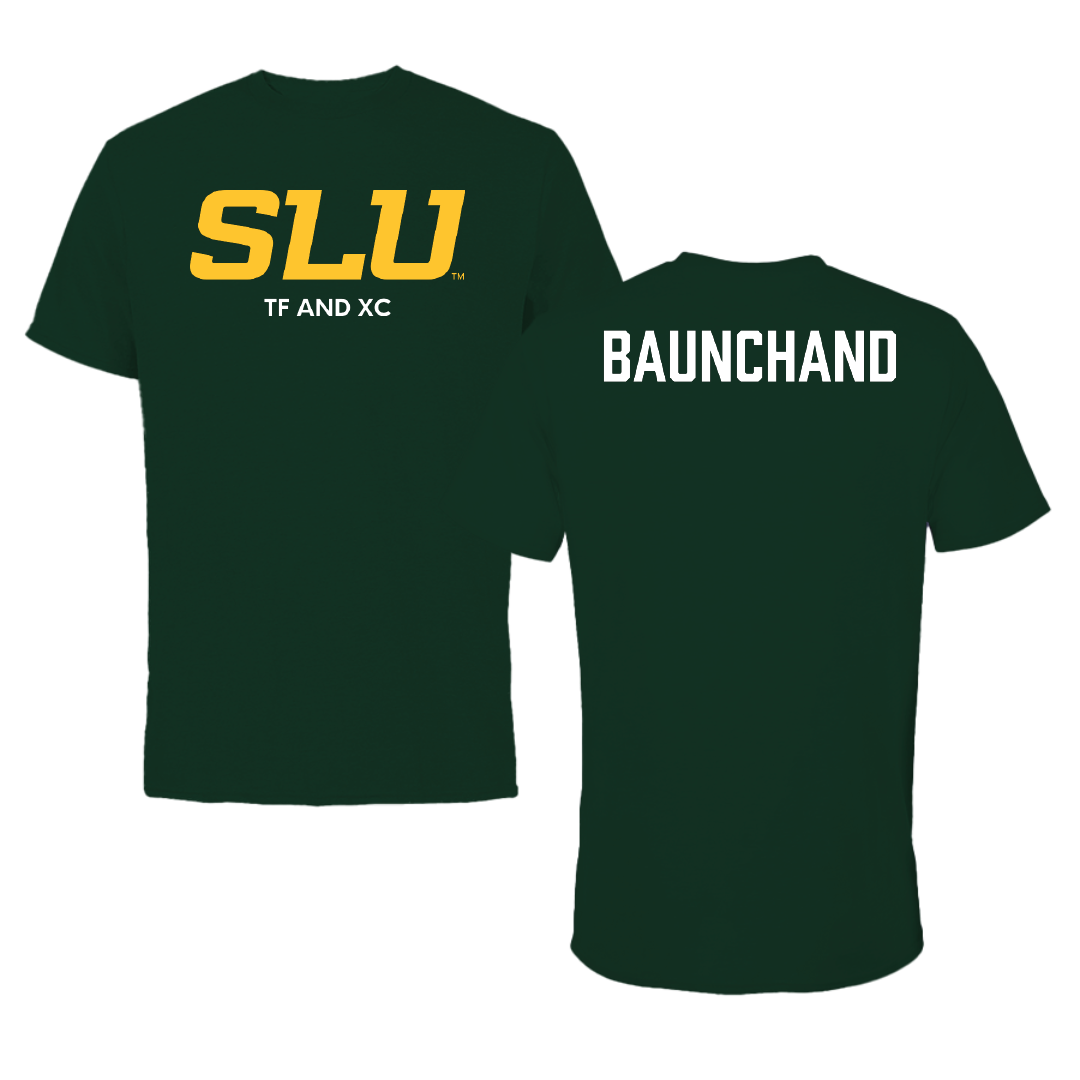 Southeastern Louisiana University TF and XC Forest Green Performance Tee - Courtlin Baunchand