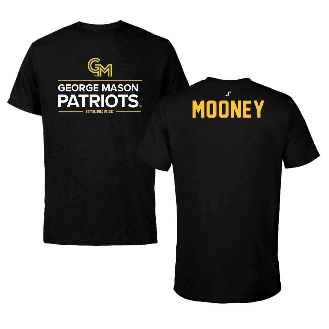 George Mason University Swimming & Diving Black General Performance Tee - Regan Mooney