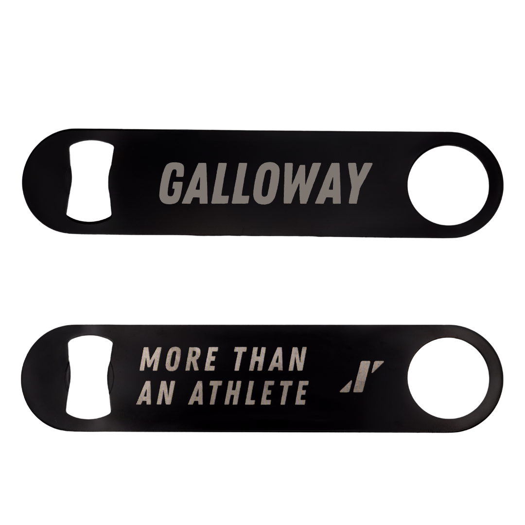 University at Albany TF and XC Black Bottle Opener - Toni Galloway