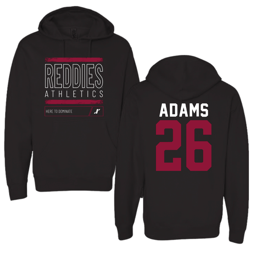 Henderson State University Football Black Dominate Hoodie - #26 Devon Adams