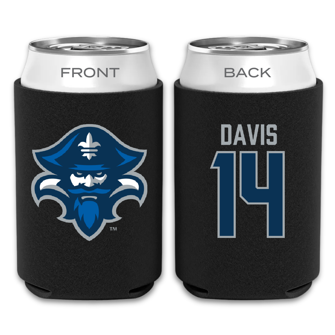 University of New Orleans Basketball Black Can Cooler - #14 Kyla Davis