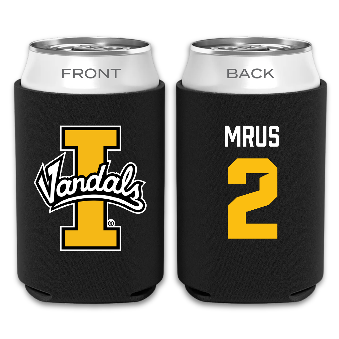 University of Idaho Basketball Black Can Cooler - #2 Tyler Mrus