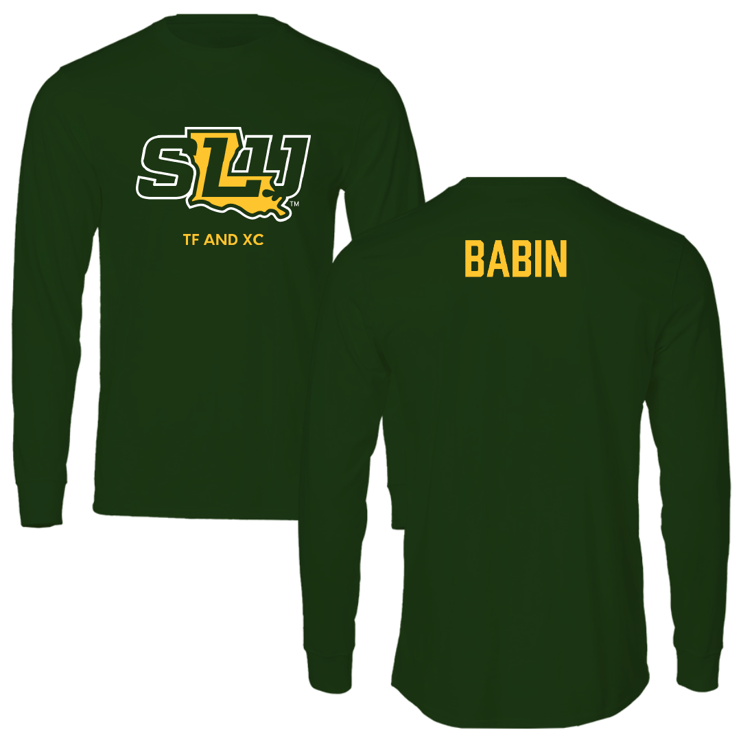 Southeastern Louisiana University TF and XC Forest Green Performance Long Sleeve - Bailey Babin