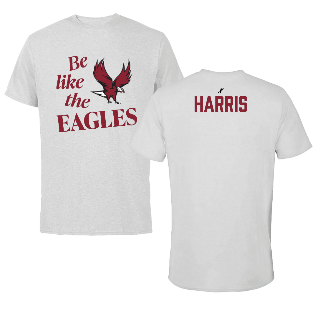 North Carolina Central University TF and XC Light Gray Be Like Us Performance Tee - Jaeda Harris