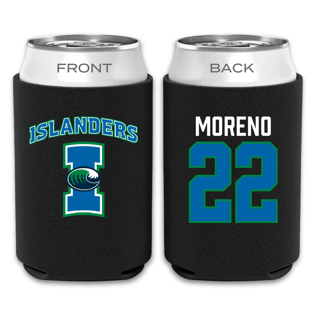 Texas A&M University-Corpus Christi Beach Volleyball Black Can Cooler - #22 Kela Moreno