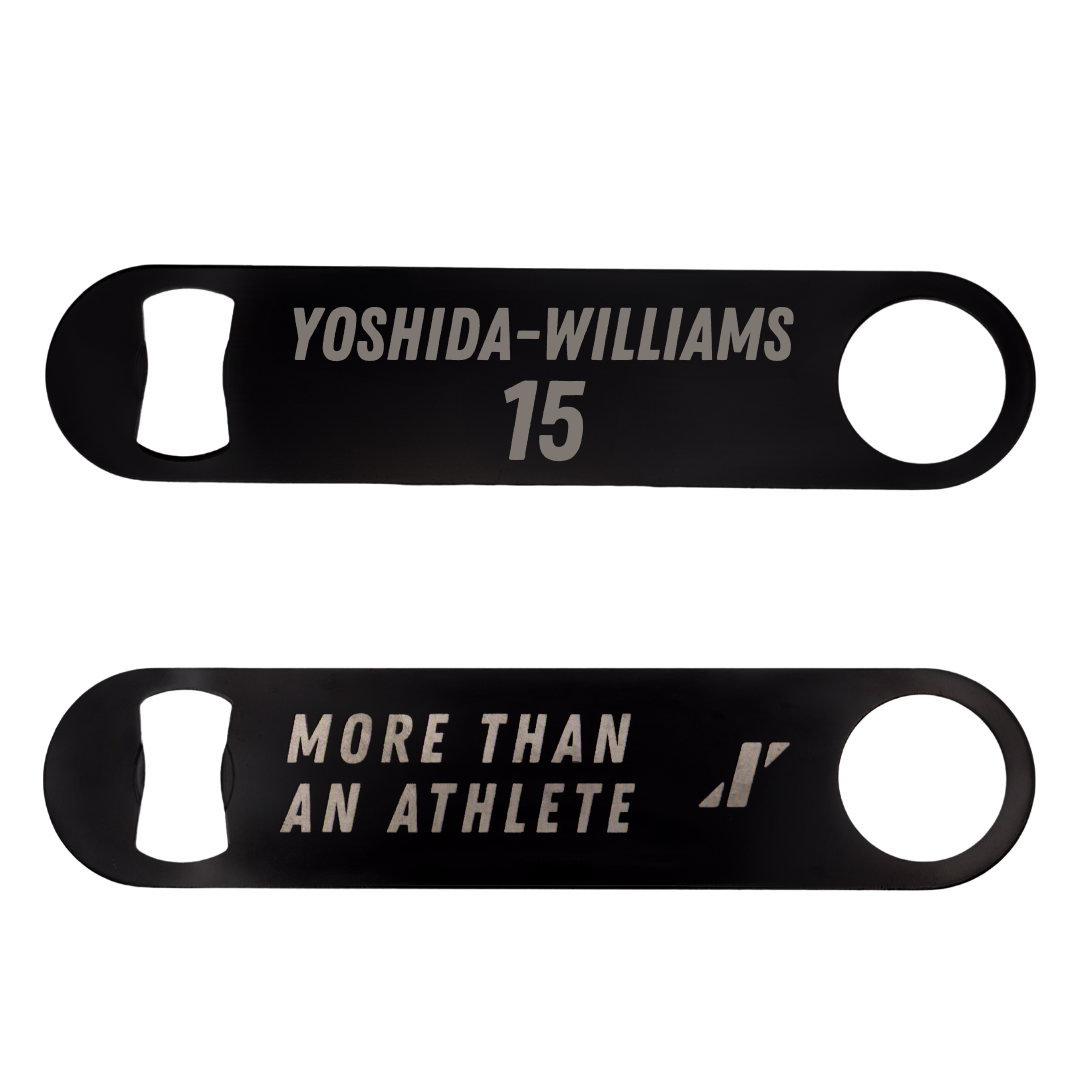 University of Idaho Soccer Black Bottle Opener - #15 Karli Yoshida-Williams