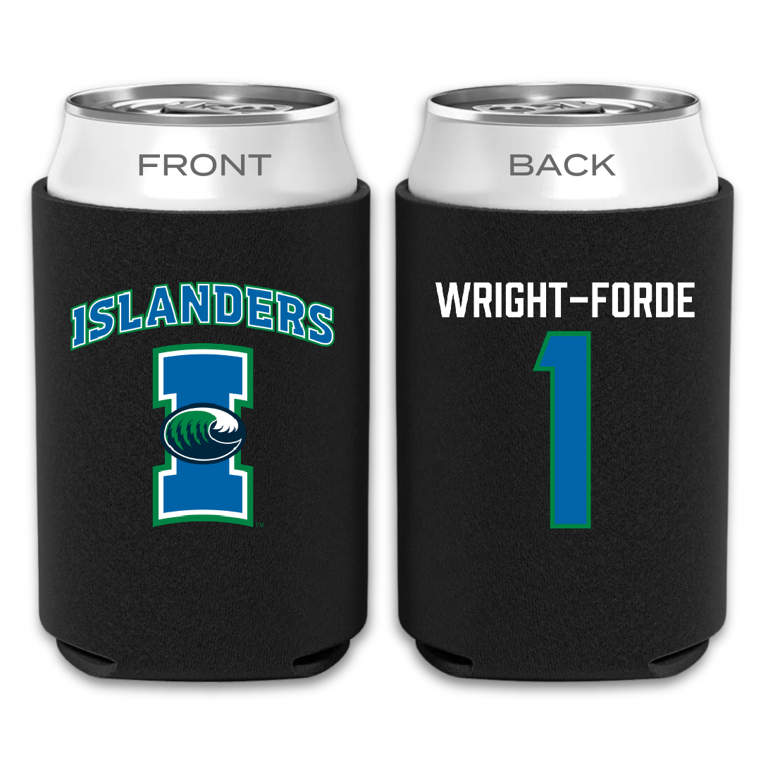 Texas A&M University-Corpus Christi Basketball Black Can Cooler - #1 Dian Wright-Forde