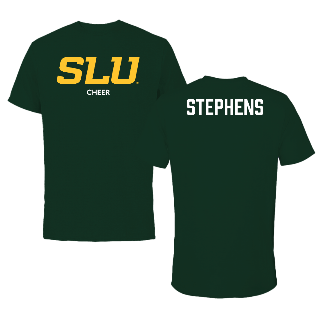 Southeastern Louisiana University Cheer Forest Green Performance Tee - Nina Stephens