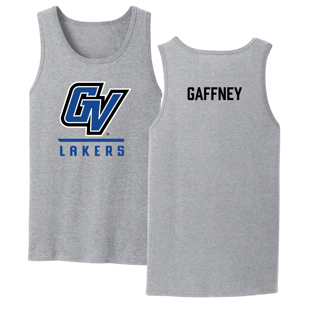 Grand Valley State University Wrestling Sport Gray Tank Top - Noelle Gaffney