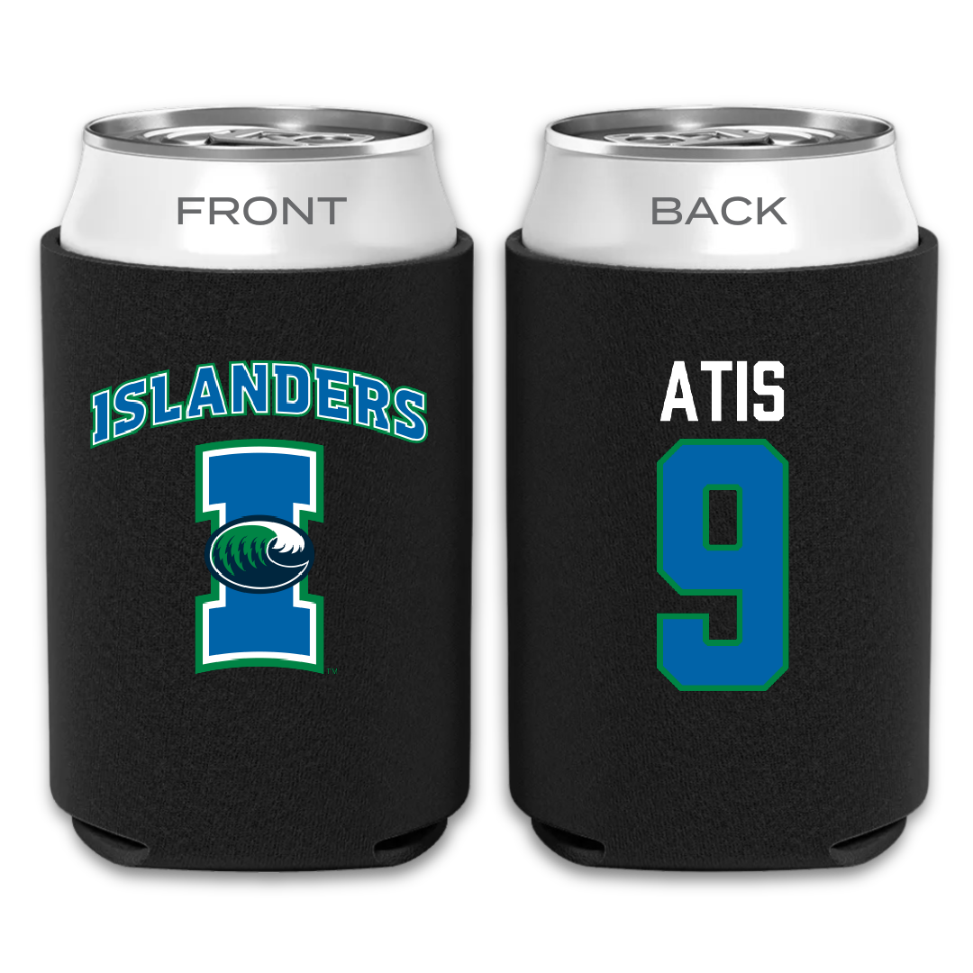 Texas A&M University-Corpus Christi Soccer Black Can Cooler - #9 Mai-Lisa Atis