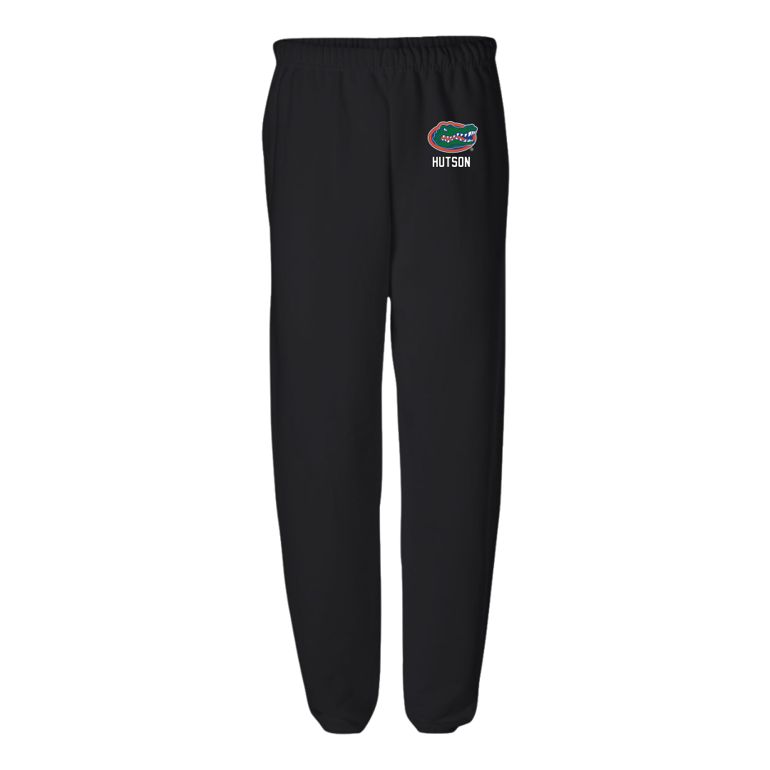 University of Florida Volleyball (W) Black Sweatpants - #12 Kira Hutson