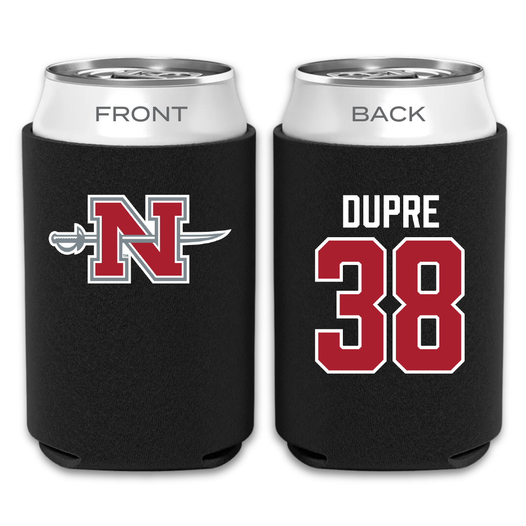 Nicholls State University Football Black Can Cooler - #38 Kylan Dupre