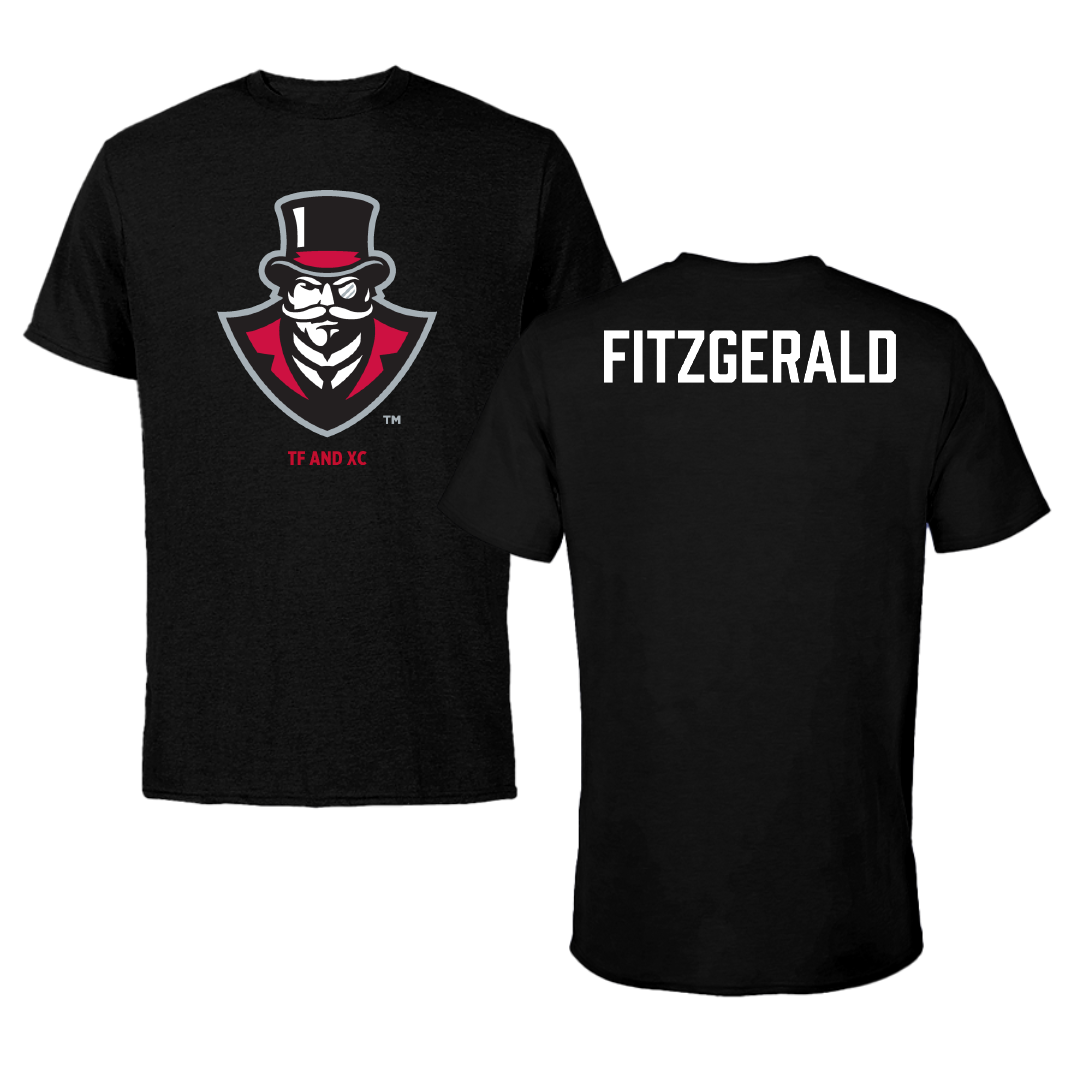 Austin Peay State University TF and XC Black Performance Tee - Jack Fitzgerald