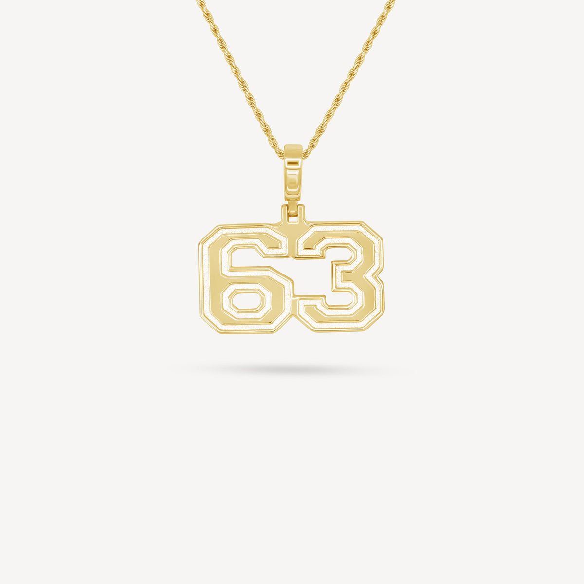 Gold Presidents Pendant and Chain - #63 Kaiden Arnold