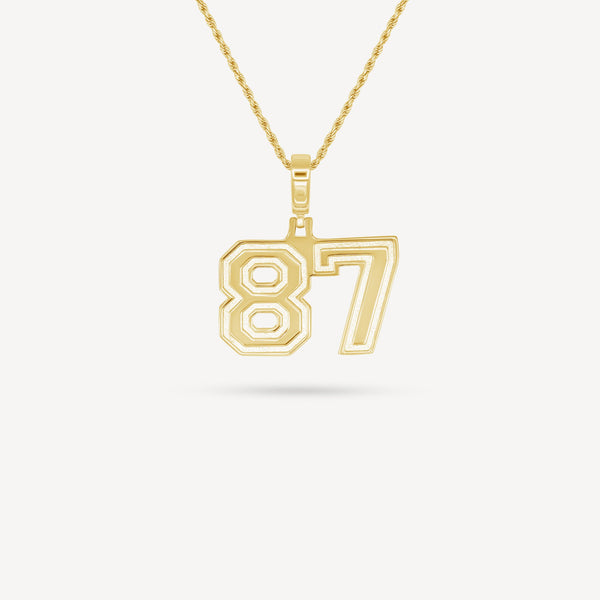 Gold Presidents Pendant and Chain - #87 Jake Young