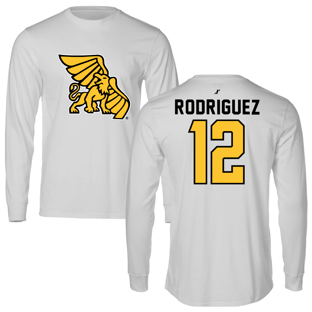 Missouri Western State University Baseball Light Gray Performance Long Sleeve - #12 Diego Rodriguez