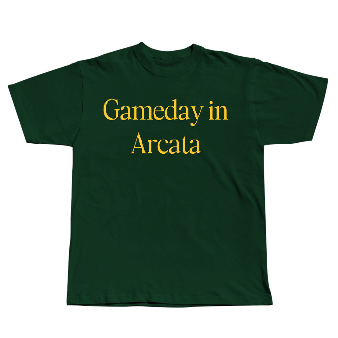 Cal Poly Humboldt Wrestling (M) Forest Green Gameday Tee - Andrew Edwards