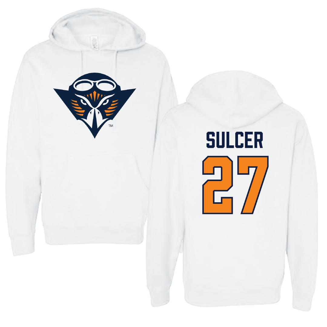 University of Tennessee at Martin Volleyball White Hoodie - #27 Dylan Sulcer