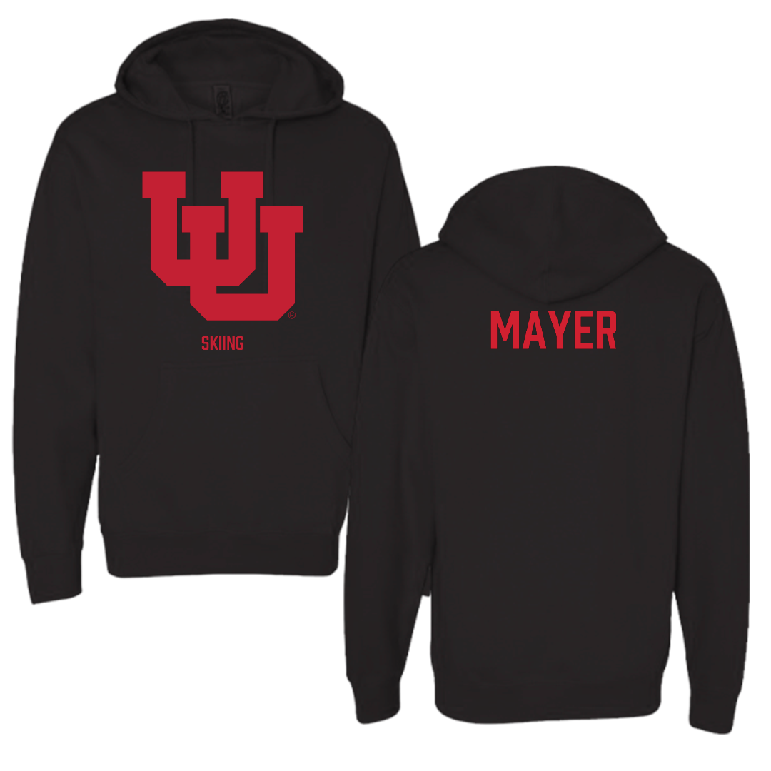 University of Utah Skiing Black Block Hoodie - Celine Mayer