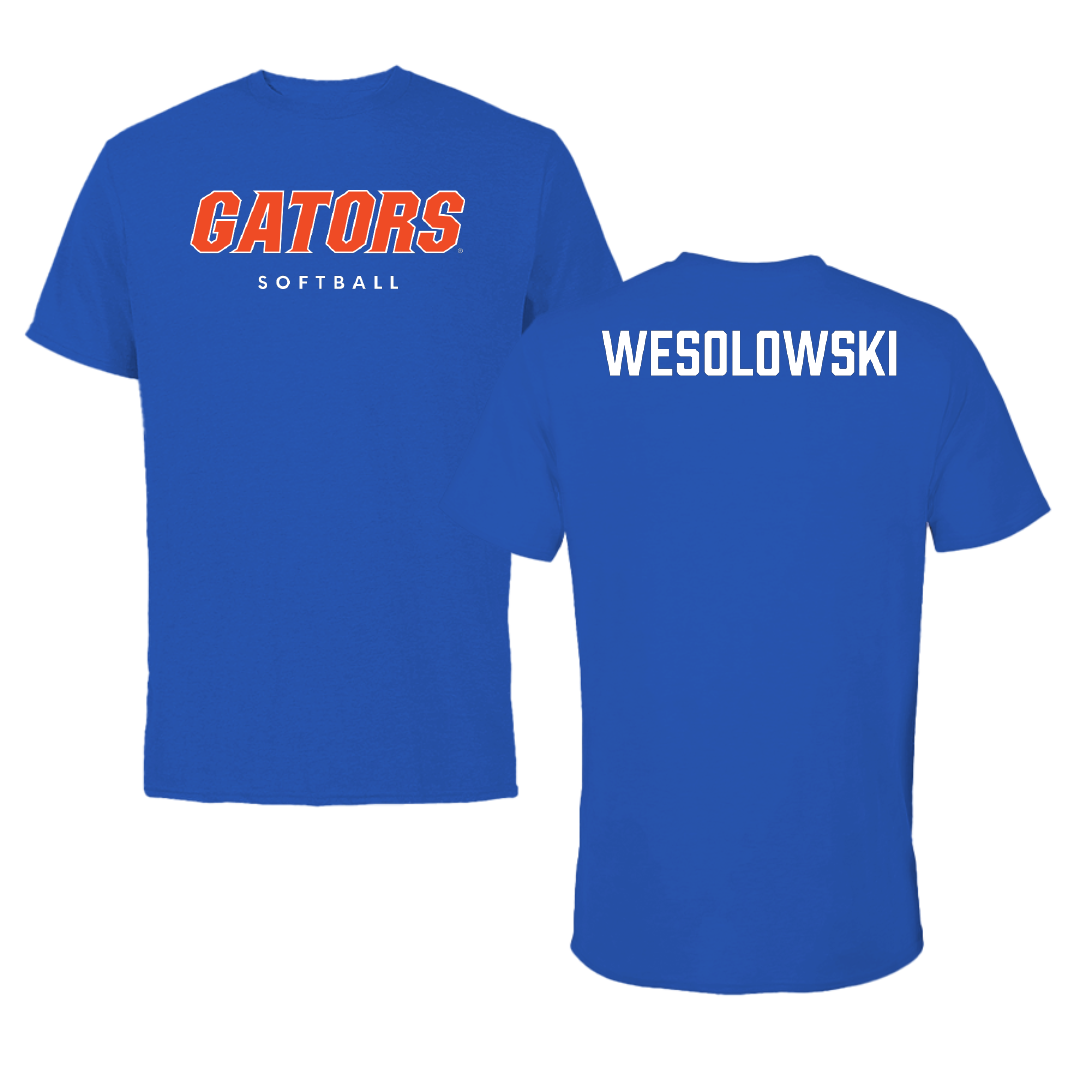 University of Florida Softball True Royal Tee - Ella Wesolowski
