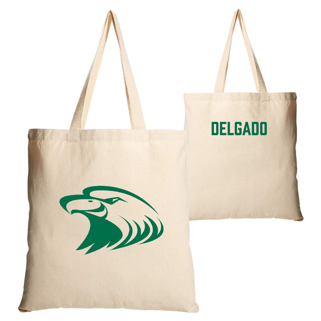 Central Methodist University Football Tan Canvas Tote Bag - Antonio Delgado