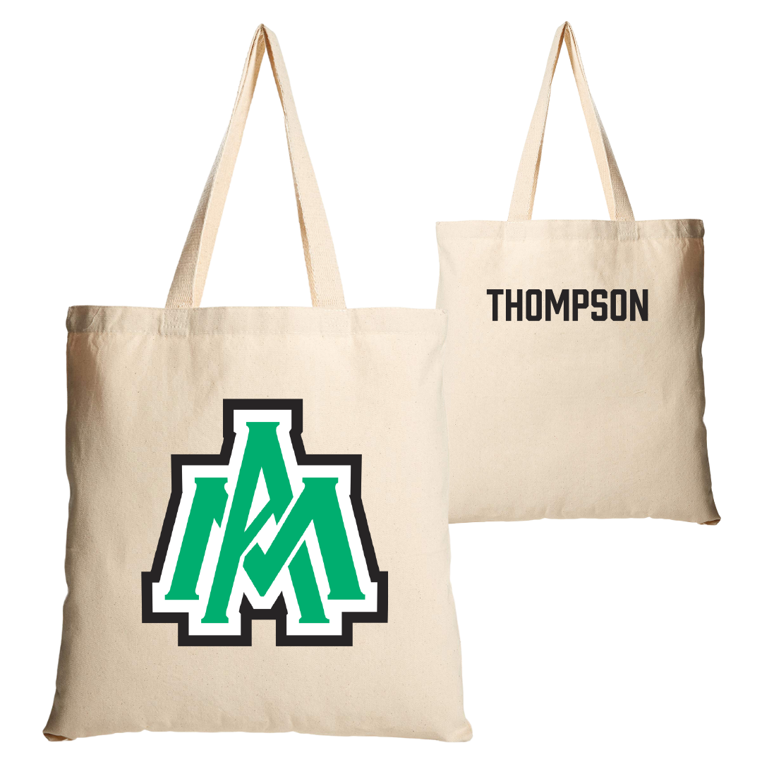 University of Arkansas-Monticello Cheer Tan Canvas Tote Bag - Sarah Thompson