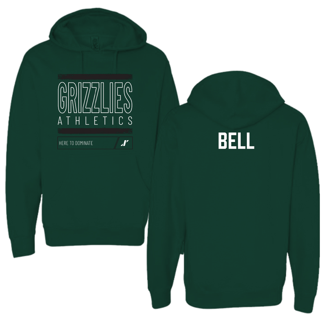 Adams State University Football Forest Green Dominate Hoodie - Brandyn Bell