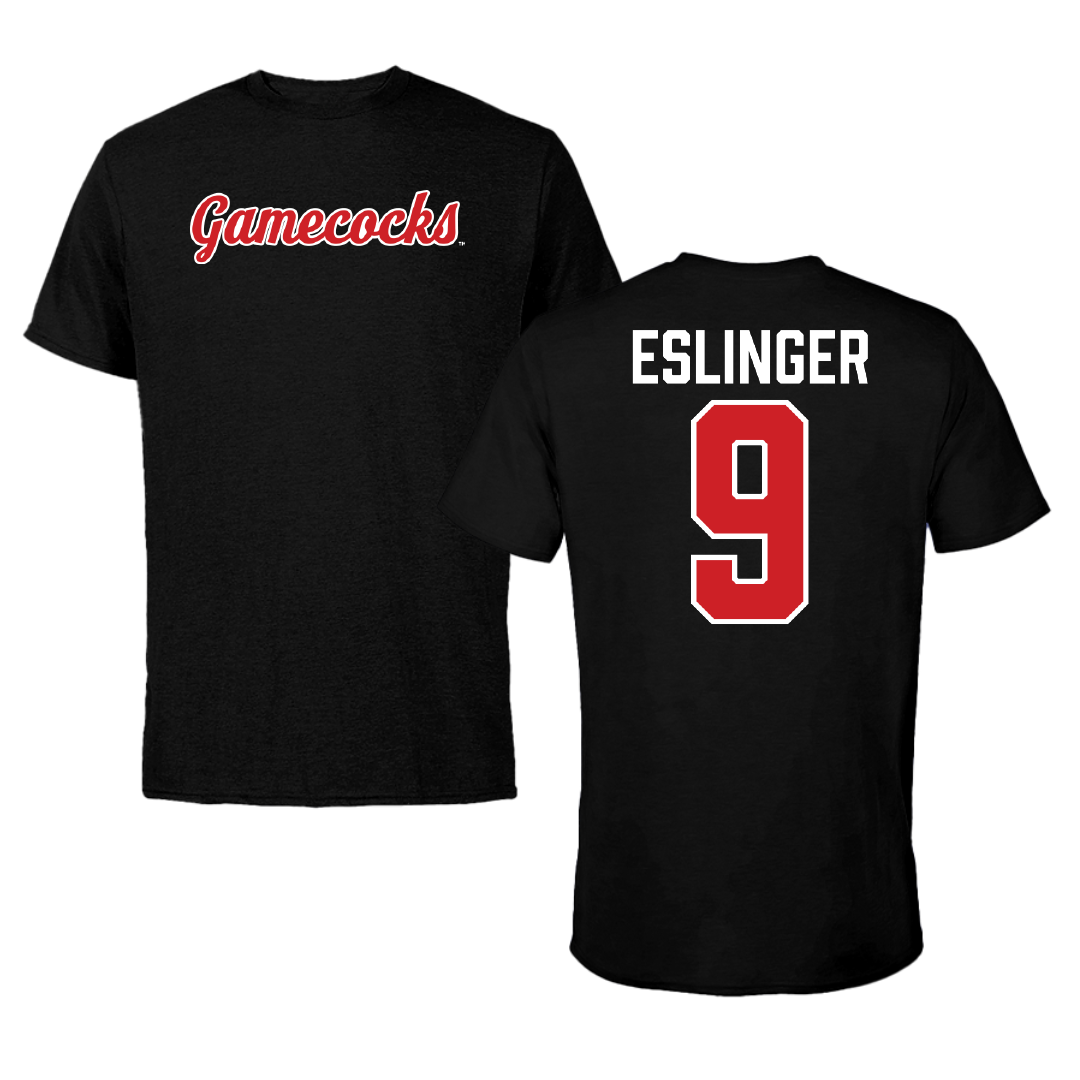 Jacksonville State University Softball Black Tee - #9 Jordan Eslinger
