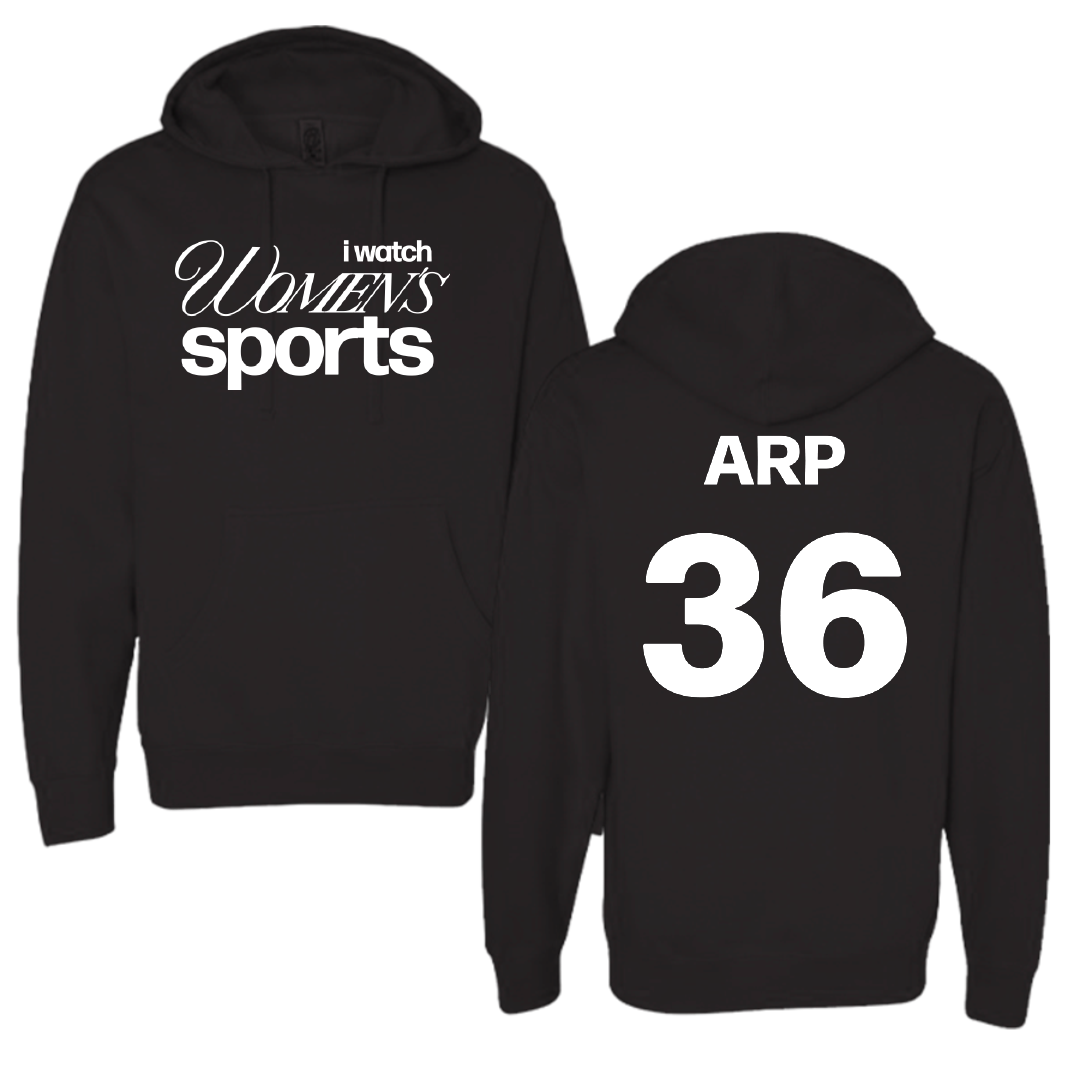 Dallas Baptist University STUNT Black WHM Hoodie - #36 Ashtyn Arp