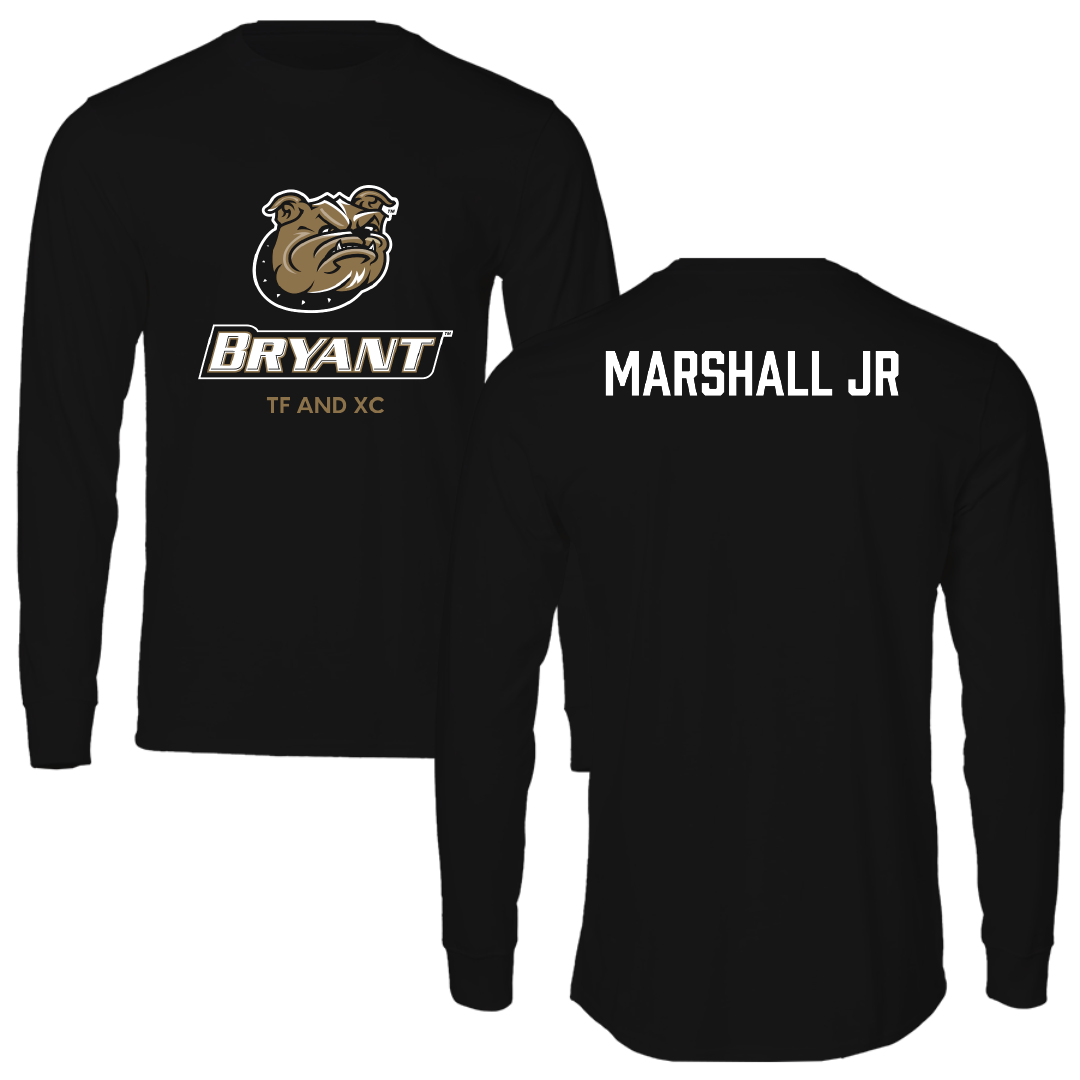 Bryant University TF and XC Black Long Sleeve - Mike Marshall Jr