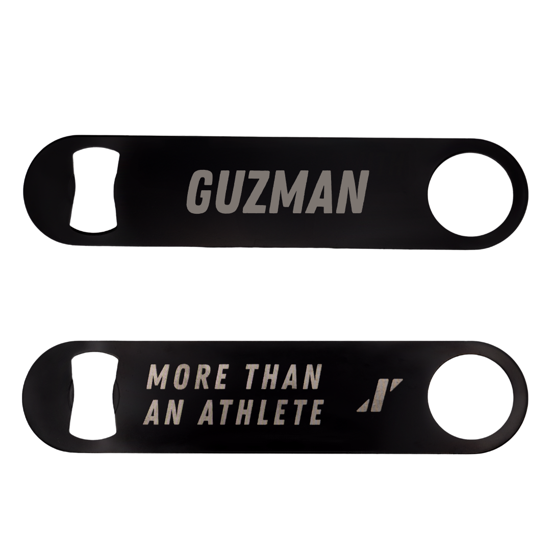 Texas A&M University-Kingsville TF and XC Black Bottle Opener - David Guzman
