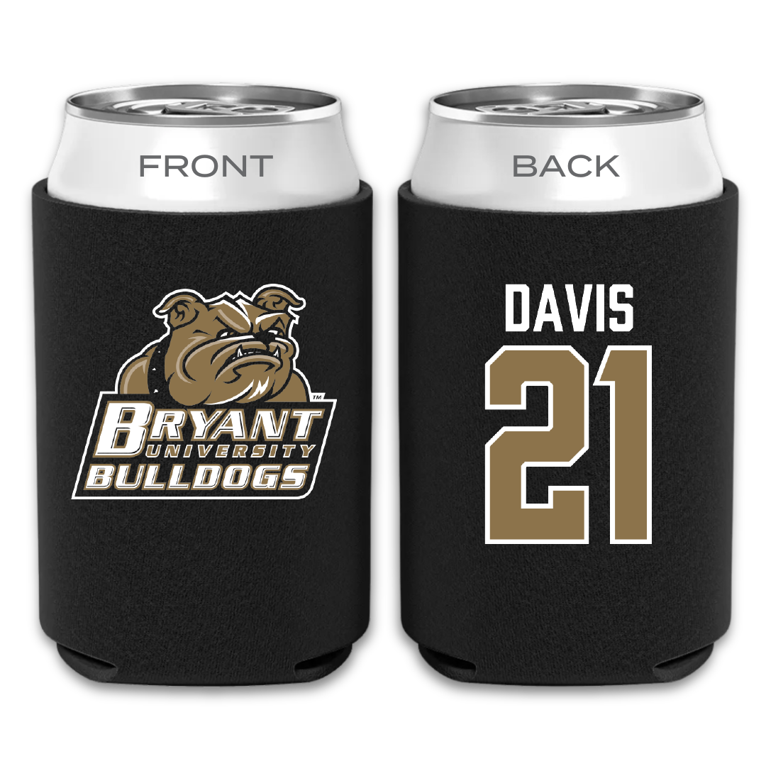 Bryant University Basketball Black Can Cooler - #21 Aaron Davis