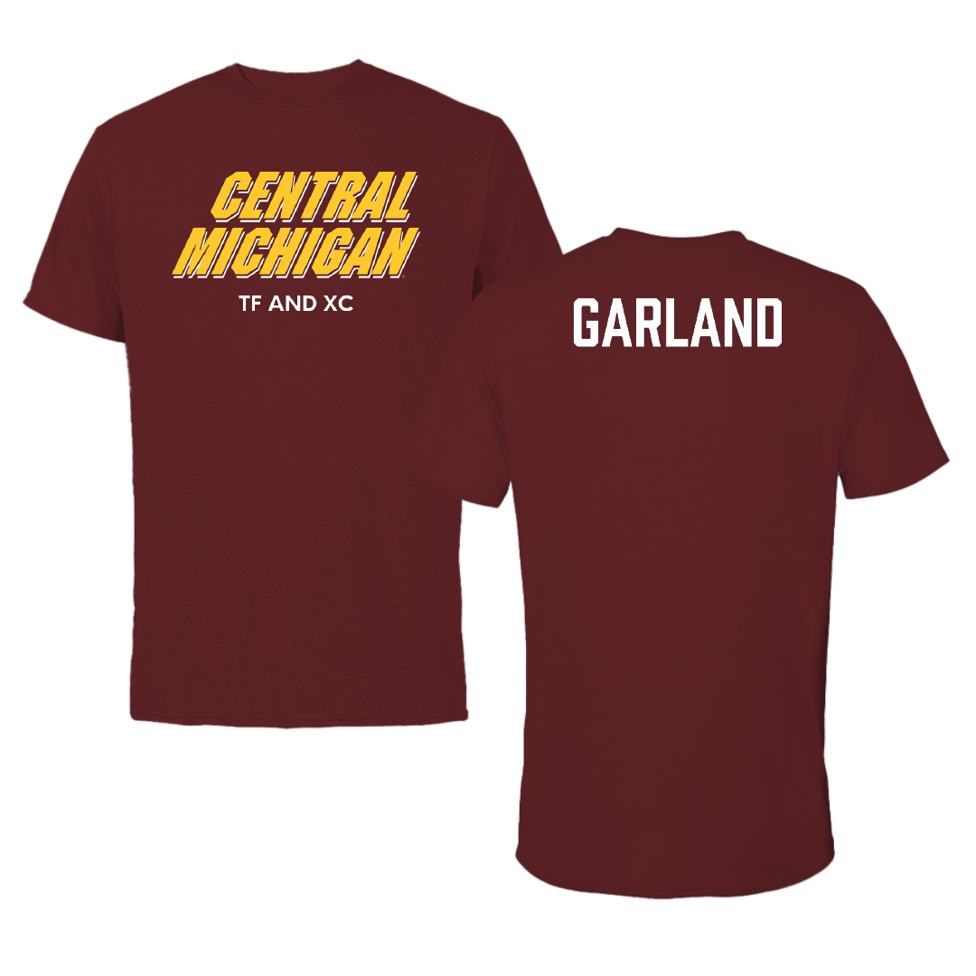 Central Michigan University TF and XC Maroon Tee - Sophia Garland