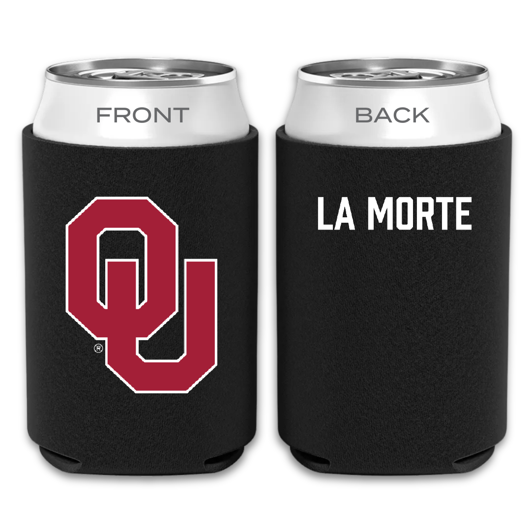University of Oklahoma Wrestling Black Can Cooler - Nick La Morte
